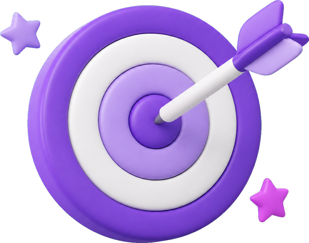 Arrow hitting an interview readiness target